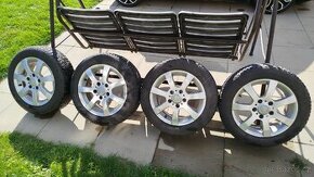 ALU kola 15 x 6,5J, 5x114,3 + zimní pneu