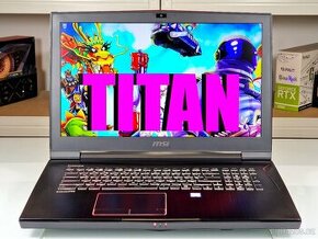 Herní notebook MSI TITAN GT75 | GTX 1070 | 17,3" 120Hz