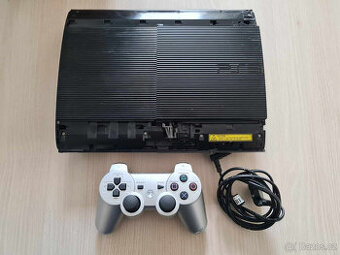 Playstation 3  superslim 500gb nefunkční mechanika