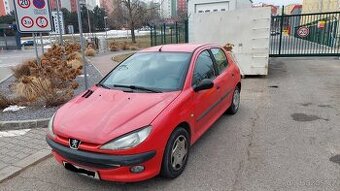 Peugeot 206, 1,4l, benzín + LPG, r.v. 2001