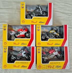 Shell Advance 5ks motorek Ducati 1:18