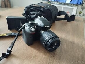 Nikon D3300 objektiv 18-55 VR