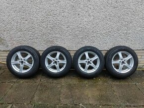 Alu kola BORBET 17" 5x108 zimní Michelin 215/65 R17