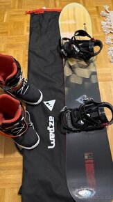 Wedze Snowboard+Taška+Boty+Grip+Vázání