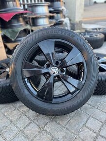 ORIGINÁL Alu Škoda Velorum R16, 5x112 - TOP STAV