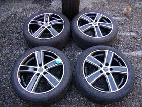 Alukola Dezent TH dark 5x112 7,5x17 ET32 + Dunlop 225/45 R17 - 1