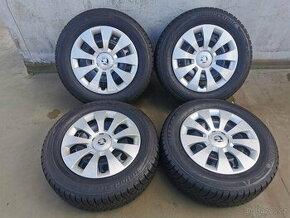 215/60R16 99H ZIMNÍ SADA 6,5X16 5X12 ET41 SUPERB III PASSAT