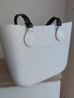 Obag white snow vawy standard