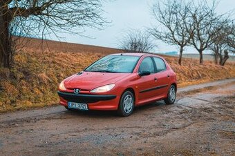 Peugeot 206 1.9D Nová STK, bez koroze