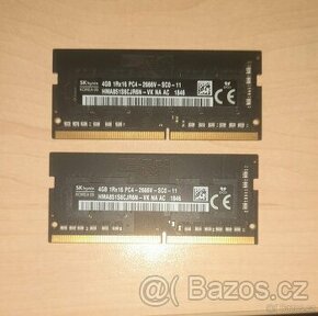 8GB (2x4GB) 2666MHz SODIMM DDR4 CL19