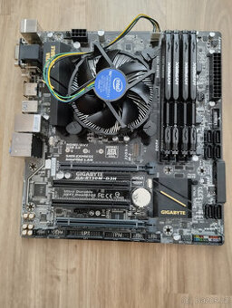 Gigabyte GA-150M DH3, i5  6500, 16 GB ram DDR4