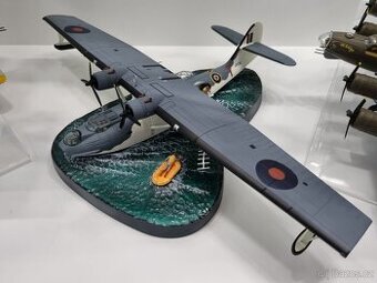 KOVOVÝ MODEL LETADLA CATALINA RAF - CORGI