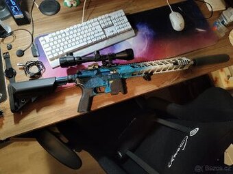 Prodám airsoftovou zbraň M4 Specna Arms – DMR setup