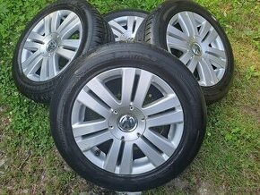 Alu kola 5x112 originál VW 215/55 R16