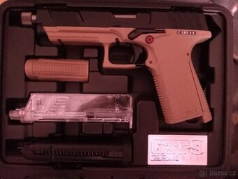 Airsoft Pistole G&G GTP9 black BlowBack GAS

