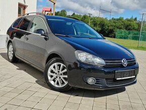 VW Golf VI Combi 2.0 TDi 103kw,1.Maj,2xklíč,Tažné zař,6q,ALU