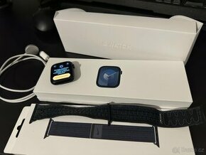 Apple watch 9 45mm temně inkoustový hliník + cellular - 1