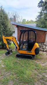 Minirýpadlo JCB 8015 - 1