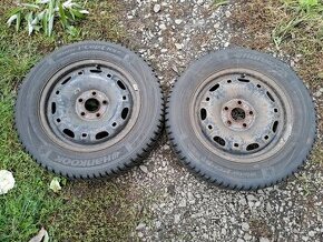 2x zimní kola 5x100 Škoda Fabia 175/65 R14