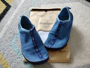 Dětské bačkory Affenzahn Slipper Woven Homie Bear vel. 31 - 1