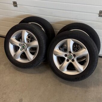 Alu kola Škoda 195/55 R15 - letní