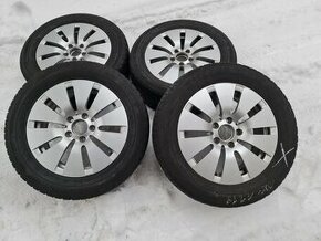 zimní alu kola Mercedes C klasse audi vw 5x112 - 1