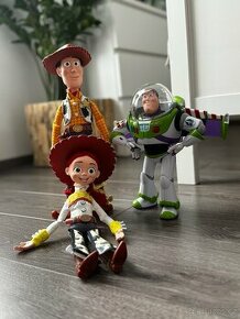 TOY STORY originál figurky - WOODY, BUZZ, JESSIE - 1