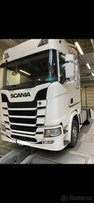 Pronájem Tahač Scania S 500 + Schmitz Lowdeck