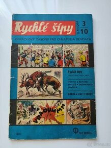 Časopis Rychlé Šípy 3/10 1970 - 1