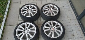 Original ALU kola Škoda ZENITH 18" 7,5J ET51 + 225/40/R18