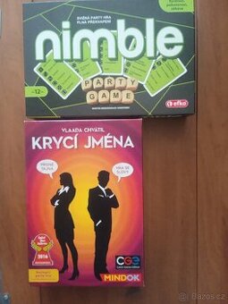 Deskové hry: Krycí jména, Nimble, Jak to tenkrát bylo