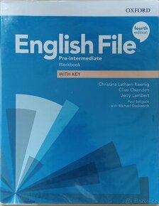 English File Pre-Intermediate - Workbook, téměř nový