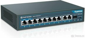 Switch 8x PoE+ Port 1000Mbps 1G SFP 2x uplink 120W