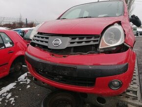 Nissan Note, 1.4i, 65kw, r.v. 2007