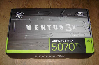 Prodej - MSI NVIDIA GeForce RTX 5070 Ti 16G VENTUS 3X OC