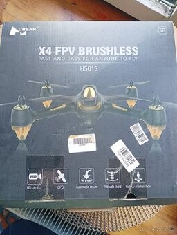 Dron Hubsan X4 FPV Brushless - 1