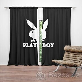 Česká výroba - Zatemňovací závěs Playboy 2: 2ks 140x250cm -