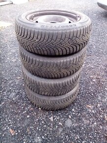 Sada kol vč. zim. pneu Goodyear 205/60 R 16