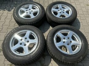 4x al kola 5x127 "17" + pneu celoroční 245/65 R17