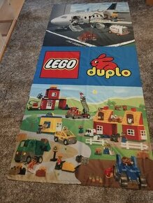 Lego Duplo banner, závěs, farma a letiště