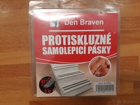 Protiskluzná samolepící páska 5 ks 19mmx61cm, nová