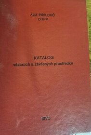 Katalog vázacích a závěsných prostředků - 1