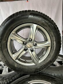 Zánovní alu kola Brock 5x114,3 r16 + 215/70r16