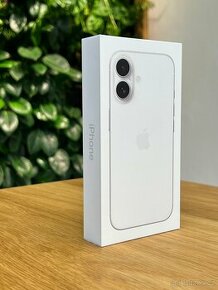 Prodám iPhone 16, 128 GB, White-NOVÝ