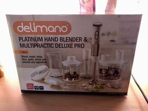 Ponorný tyčový mixer Delimano Platinum Hand Blender 7 in 1