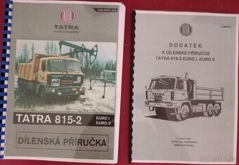 TATRA 815-2 EURO I, EURO II - DÍLENSKÁ PŘÍRUČKA