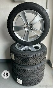 ❄️Zimní sada Dezent 17" 5x112 pneu Dunlop 215/55/17, DOT17