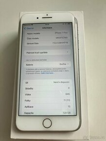 Apple iPhone 7+ Plus 128GB - Silver