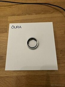 Oura ring Horizon Brushed Titanium velikost 10