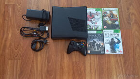 XBOX 360 s 250GB a hrami